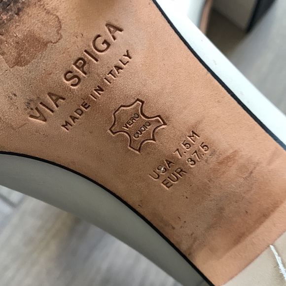 Via spiga cream heeled boots - Picture 9 of 9